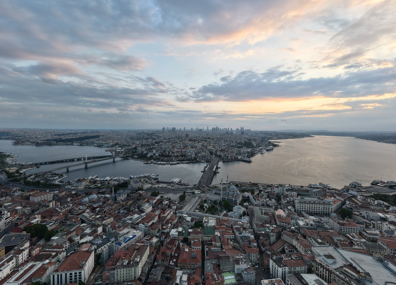 Tarihi yarımada — İstanbul hava fotoğrafı