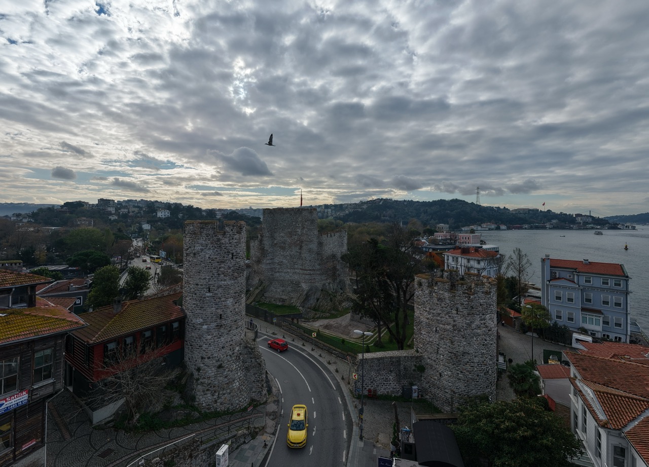 Rumeli Hisarı — İstanbul hava fotoğrafı